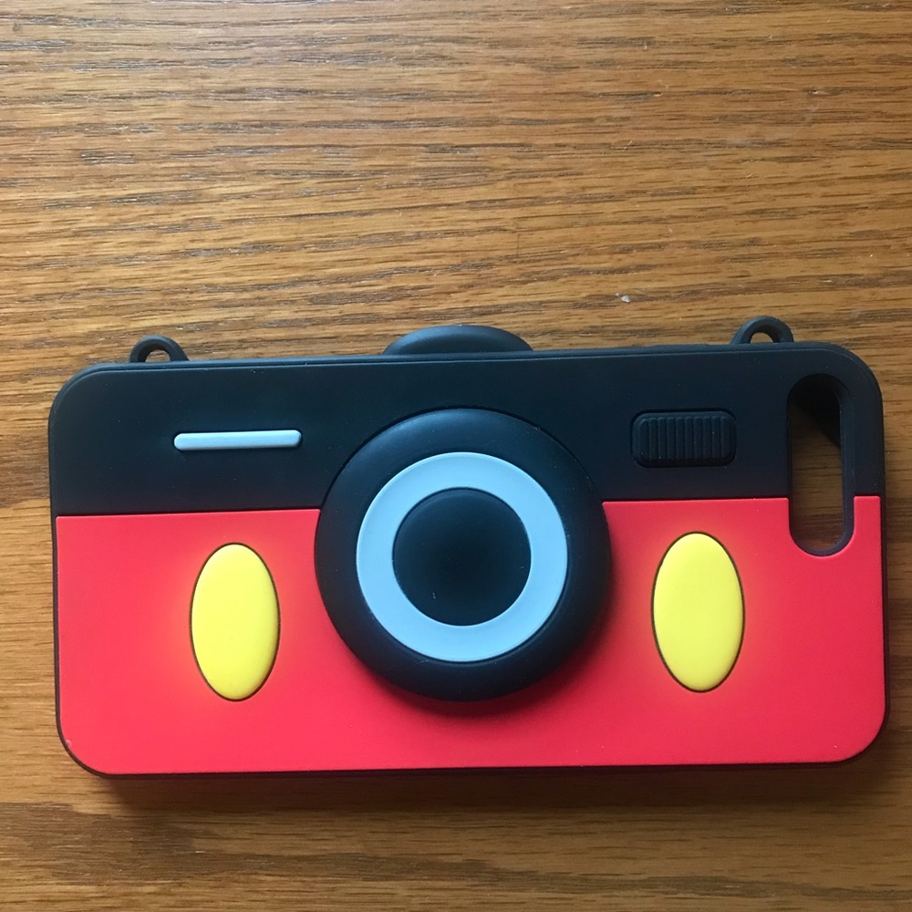 iPhone 6+/7+ silicone Mickey camera case